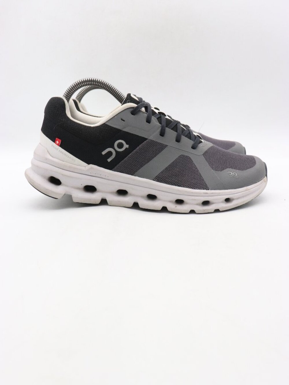 On Running Cloudrunner Women's Size 8.5 Eclipse Black Low Top Athletic Sneakers